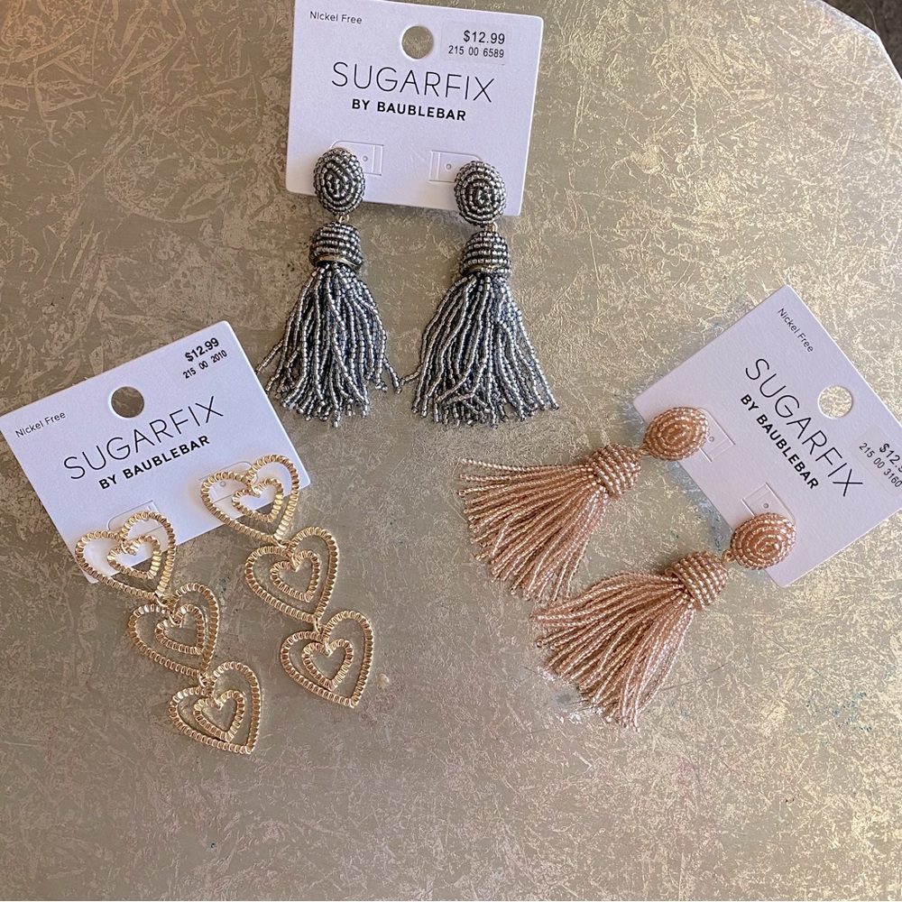 Bauble Bar earrings Bundle of 3